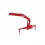 Herpa 054126 Hiab X-HIPRO 232-E3 loading crane with hook, red