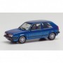 Herpa 430838 VW Golf II GTI with sport rims, blue metallic