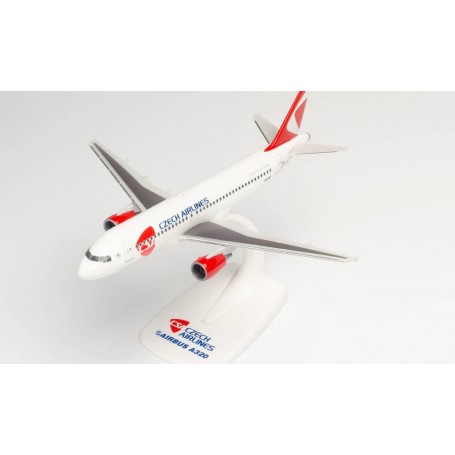 Herpa Wings 613033 Flygplan CSA Czech Airlines Airbus A320 - new 2020 colors OK-HEU