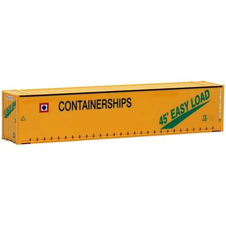 Herpa Exclusive 491727 Container 45-fots Open Side "Containerships" (AWM)"