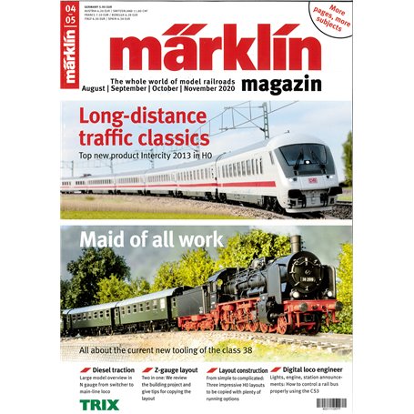 Märklin 345114 Märklin Magazin 4/5/2020 Engelska