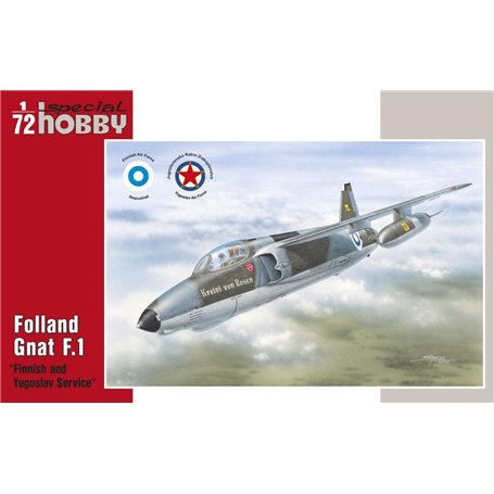 Special Hobby 72137 Flgyplan Folland Gnat F. Mk.I "Finnish and Yugoslav Service"