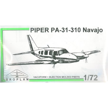 Broplan MS69 Flygplan Piper PA-31-310 Navajo