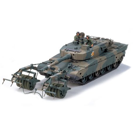 Tamiya 35236 J.G.S.D.F. Type 90 Tank w / Mine Roller