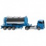 Wiking 53605 Swap tank container semi-truck (MAN TGS Euro 6c) - sky blue