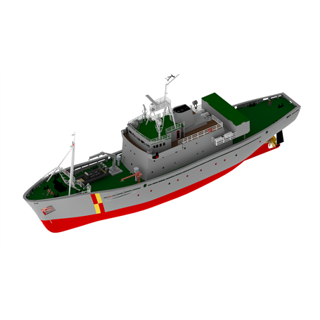Türkmodel 129 FBV WESTRA- R/C "Scottish Fisher Protection Vessel"