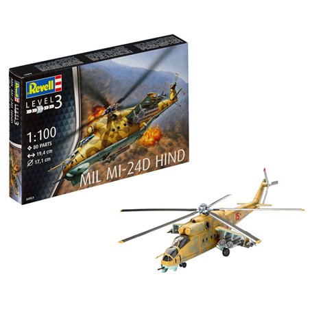 Revell 04951 Helikopter Mil Mi-24D Hind