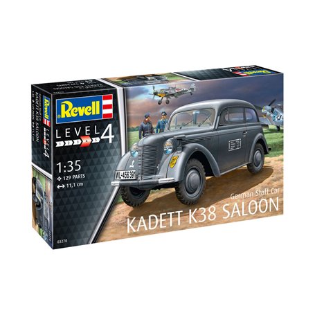 Revell 03270 German Staff Car Kadett K38 Saloon