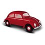 Busch 52901 VW beetle with pretzel window, red, 1952