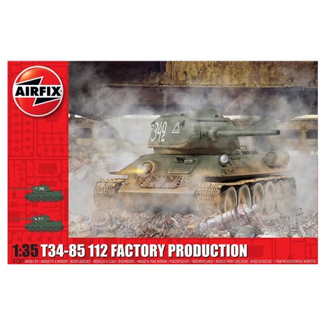 Airfix A1361 Tanks T34-85 112 Factory Production