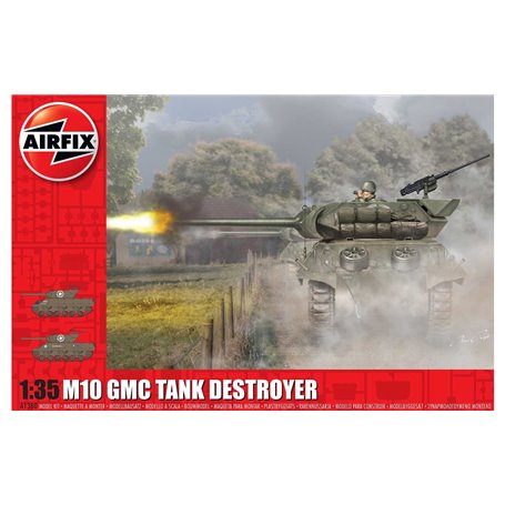 Airfix A1360 Tanks M10 GMC Tank Destroyer