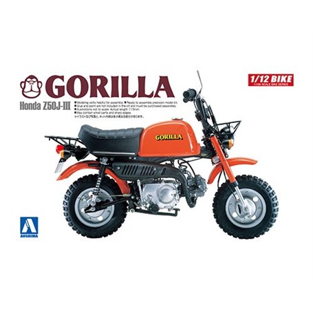 Aoshima 048788 Motorcykel Honda Z50J-III "Gorilla"