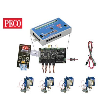 Peco PLS-100 SmartSwitch Board - the brains of the system