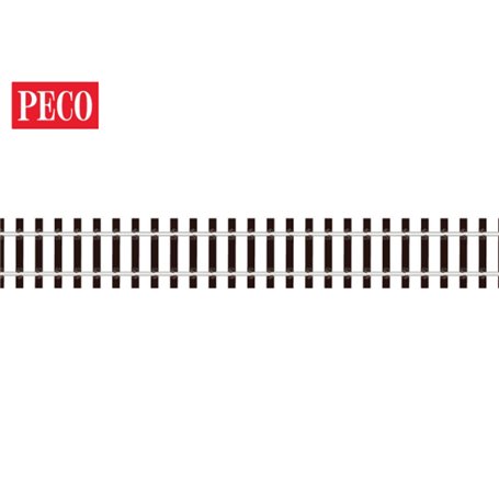 Peco SL-700FB Flexräls, spårvidd 32 mm, träslipers, code 143, längd 914 mm
