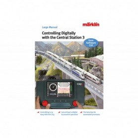 Märklin 03093 Bok Controlling Digitally with the Central Station 3 Model Railroad Manual