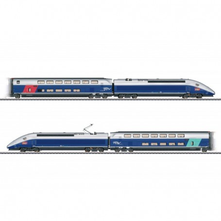 Märklin 37793 TGV Euroduplex High-Speed Train SNCF 4-delat