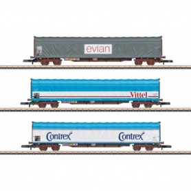 Märklin 82427 Vagnsset med 3 godsvagnar Rils SNCF "Evian / Vittel / Contrex"