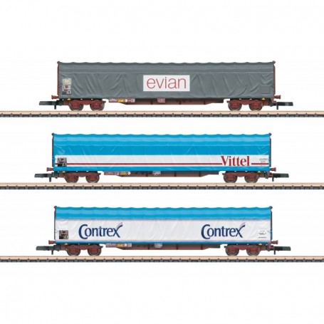 Märklin 82427 Vagnsset med 3 godsvagnar Rils SNCF "Evian / Vittel / Contrex"