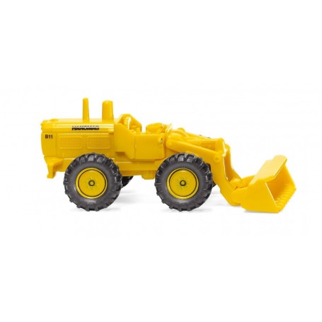 Wiking 97402 Wheel loader (Hanomag) - maize yellow