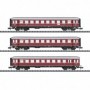 Trix 15405 Vagnsset med 3 personvagnar DB "Red Bamberg" Part 1