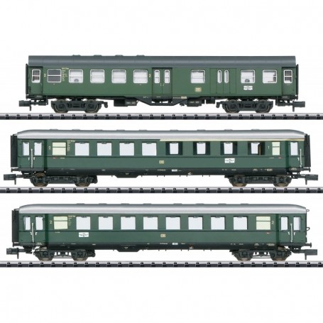 Trix 18209 Vagnsset med 3 personvagnar DB "Danube Valley"