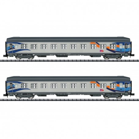 Trix 18211 Vagnsset med 2 personvagnar "Croisière Express" SNCF