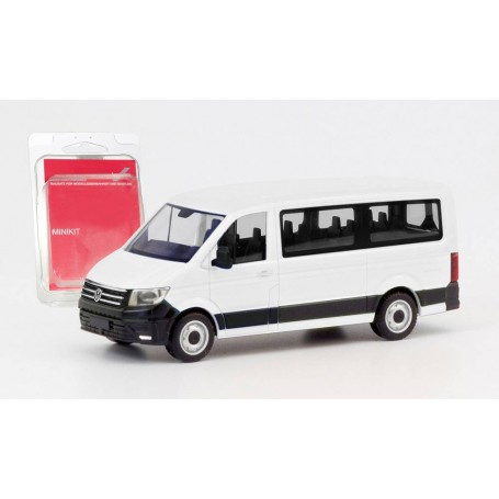 Herpa 013840 Herpa Minikit. VW Crafter bus low roof, white