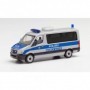 Herpa 095747 Mercedes-Benz Sprinter 13 bus low roof "Polizei Berlin / Mobile Wache"