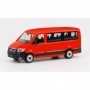 Herpa 095846 VW Crafter bus low roof, red