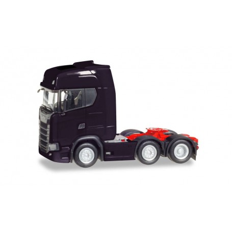 Herpa 307543-002 Scania CS 20 HD 6x2 rigid tractor, black