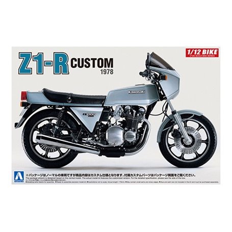 Aoshima 053997 Motorcykel KAWASAKI Z1-R Custom 1978
