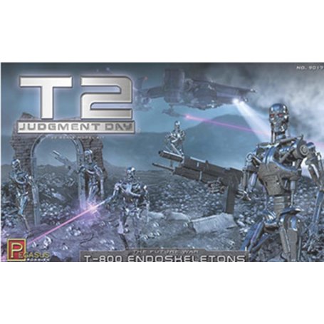 Pegasus Hobbies 9017 Terminator 2 T-800 Endoskeletons & Diorama
