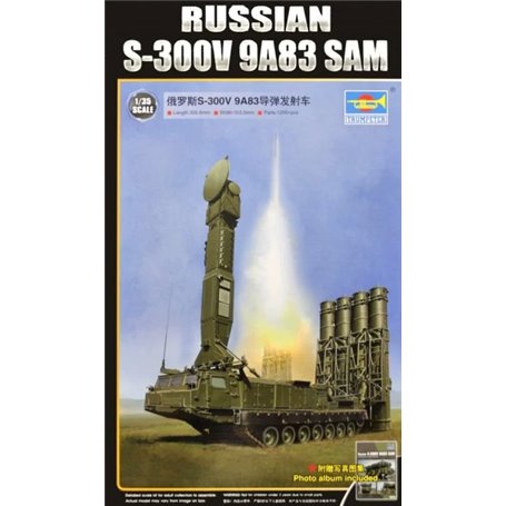 Trumpeter 09519 Russian S-300V 9A83 SAM