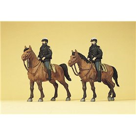 Preiser 10397 Polismän till häst
