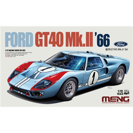 Meng RS-002 Ford GT40 Mk.II 1966