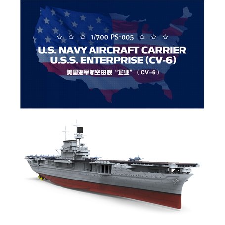 Meng PS-005 U.S.S. Enterprise (CV-6) aircraft carrier