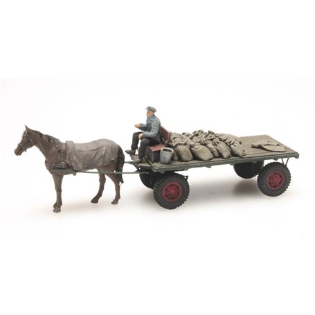 Artitec 387276 Coal cart with horse
