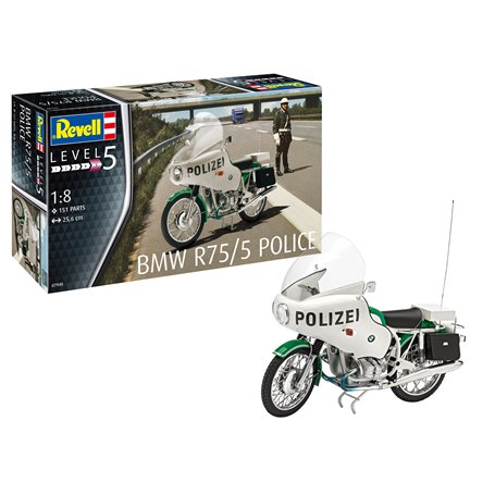 Revell 07940 Motorcykel BMW R75/5 Police
