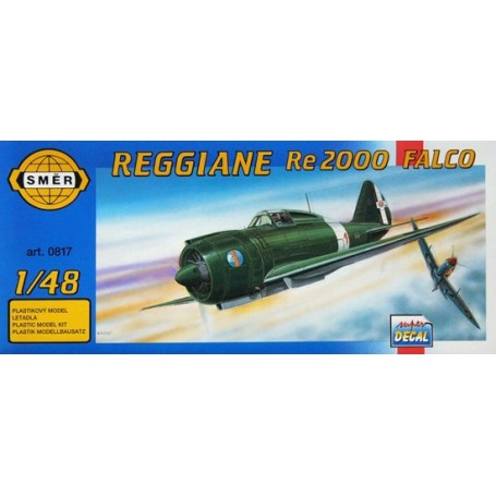 Smêr 0817 Flygplan Reggiane Re 2000 Falco