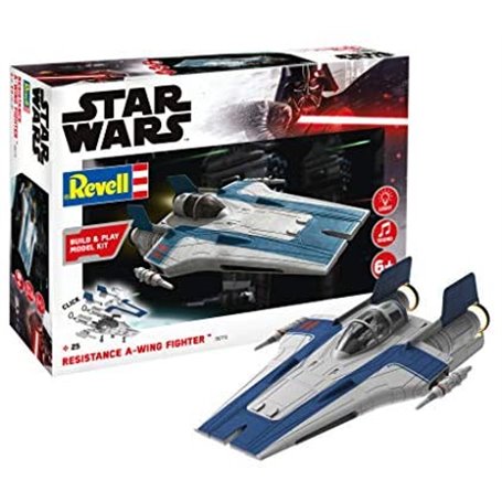 Revell 06773 Star Wars Build & Play Resistance A-wing Fighter
