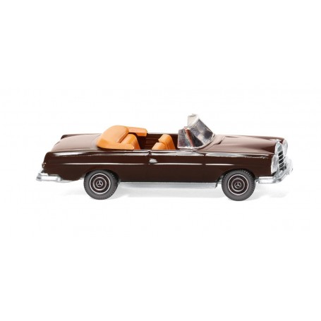 Wiking 15302 MB 280 SE Cabrio - chocolate brown