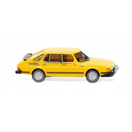 Wiking 21501 Saab 900 Turbo - traffic yellow