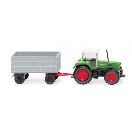 Wiking 96003 Fendt Favorit with trailer