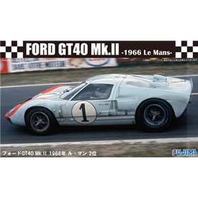 Fujimi 126043 Ford GT40 Mk-II `66 LeMans 2nd