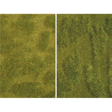 Noch 07470 Minigräsmatta, "Lush Meadow", 25 x 25 cm, 2 st