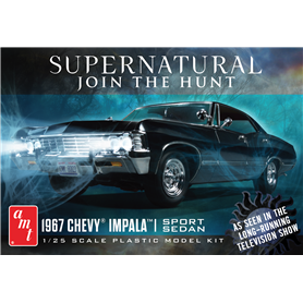 AMT 1124 1967 Chevy Impala 4-Door Supernatural