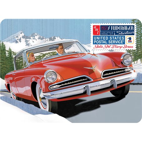 AMT 1251 1953 Studebaker Starliner - Usps with collectible tin