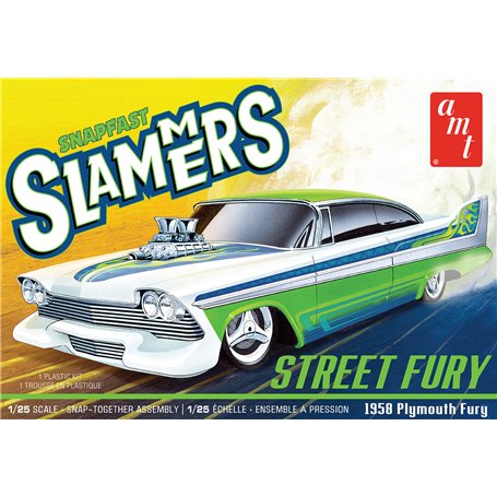 AMT 1226 Street Fury 1958 Plymouth - Slammers Snap