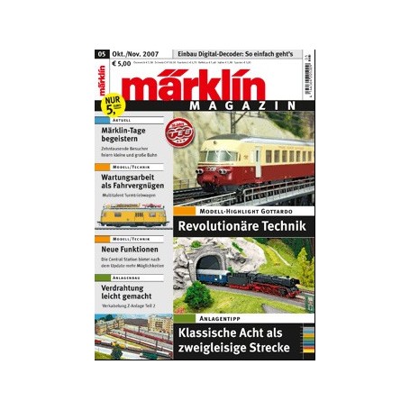 Märklin 114770 Märklin Magazin 5/2007 D