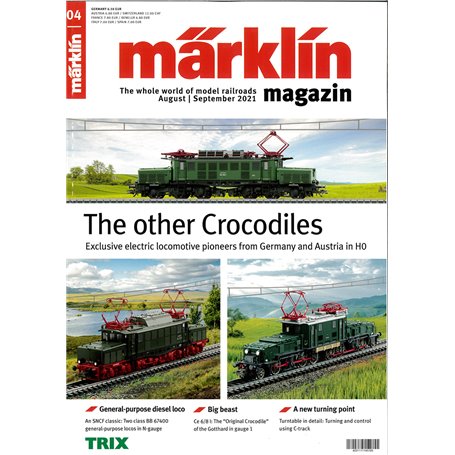 Märklin 360374 Märklin Magazin 4/2021 Engelska